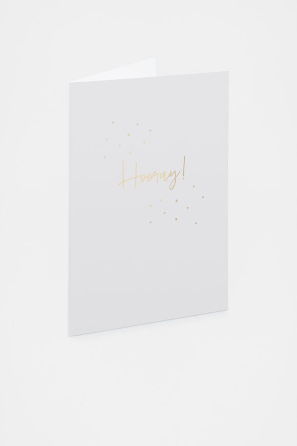 Greeting Card  Hip Hip Hooray  hi-res