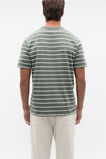 Crew Stripe Tee  Light Khaki Stripe  hi-res