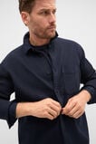Long Sleeve Twill Shirt  Midnight Blue  hi-res