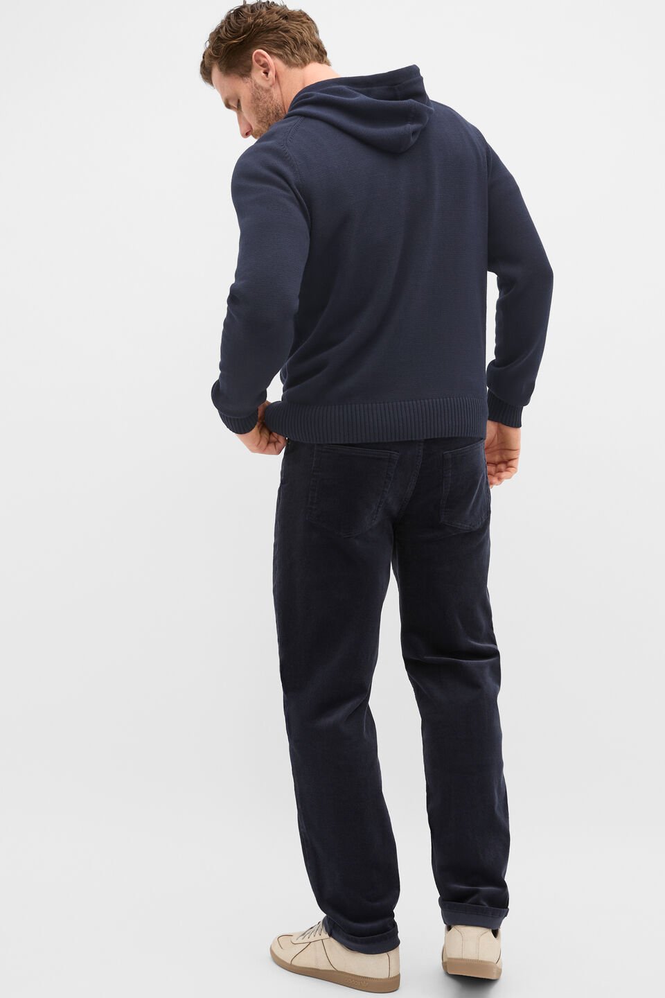 Cotton Hoodie  Midnight Blue