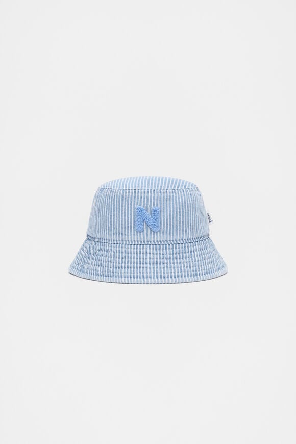 Blue Mini Initial Bucket Hat  N  hi-res