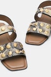 Pippa Studded Sandal  Snake Print  hi-res