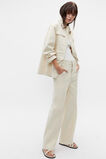 High Waist Elasticated Wide Leg Jean  Vanilla Cream  hi-res