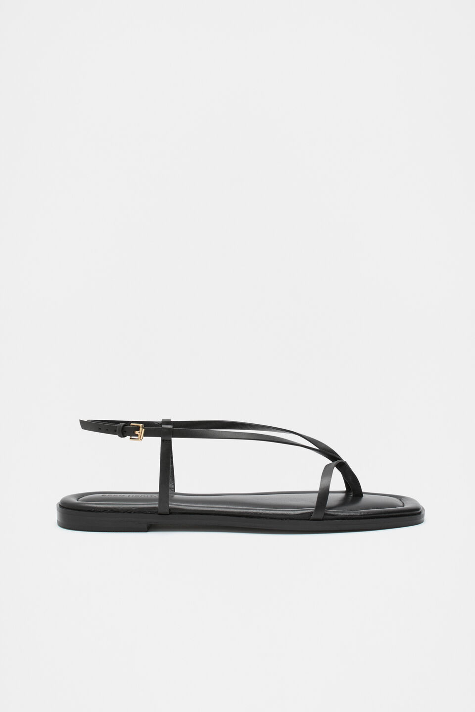 Chiara Flat Sandal  Black