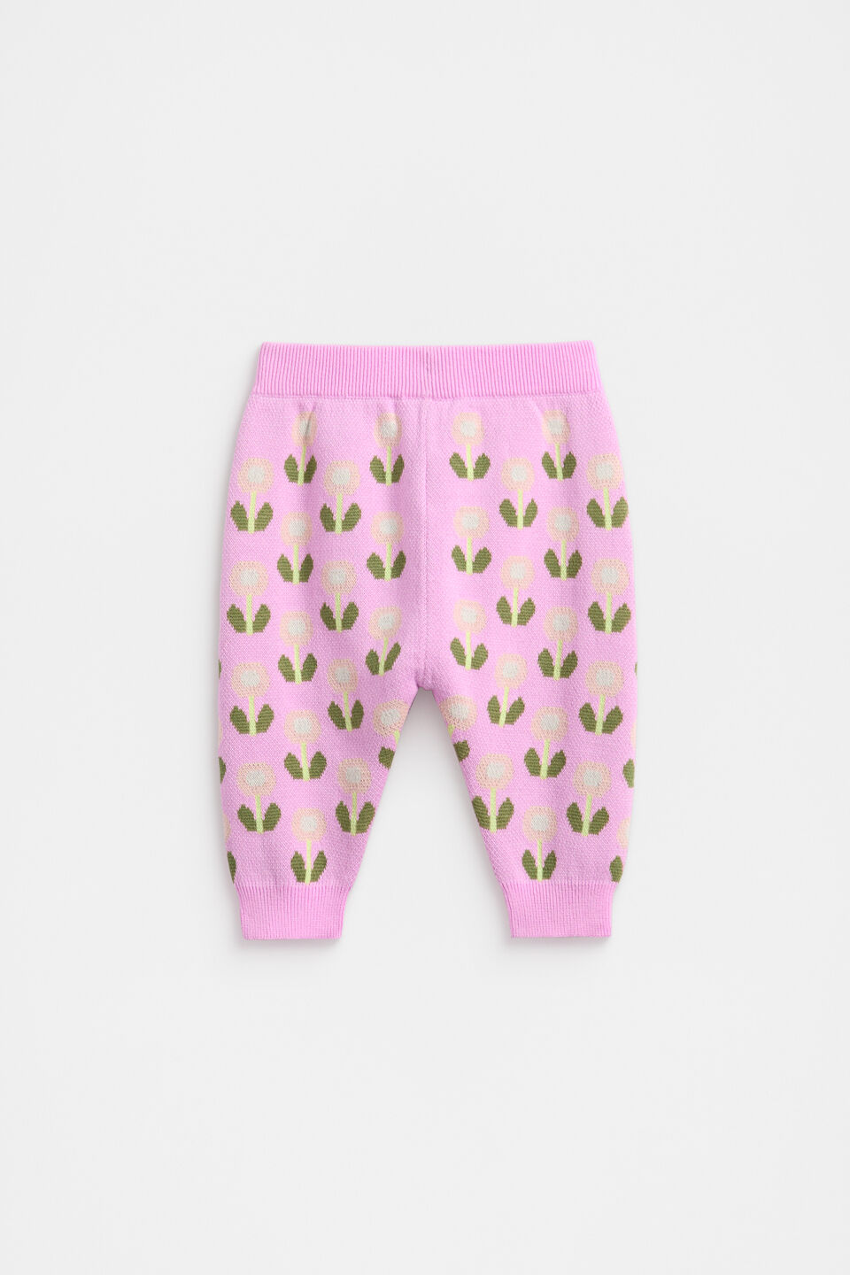 Tulip Knit Legging  Fairy Floss