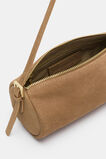 Suede Pouch Shoulder Bag  Toffee  hi-res