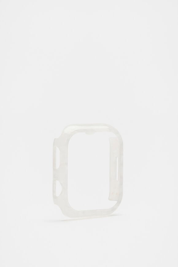 Resin Smart Watch Frame  Ivory  hi-res