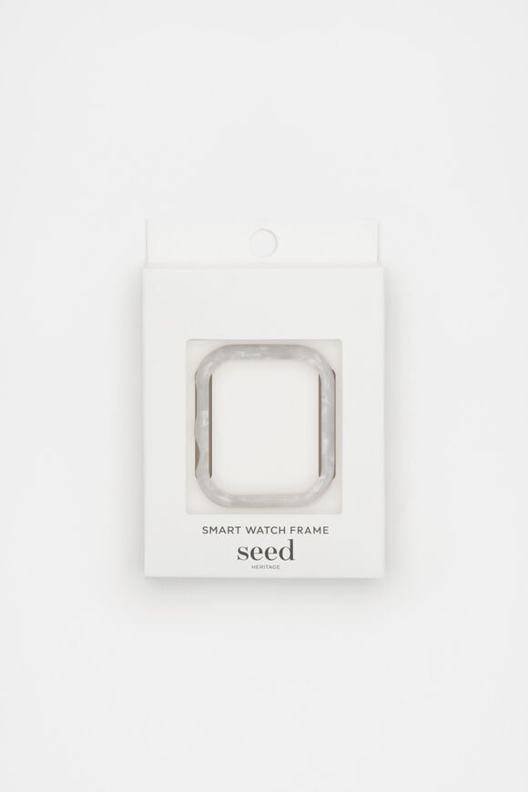 Resin Smart Watch Frame  Ivory  hi-res