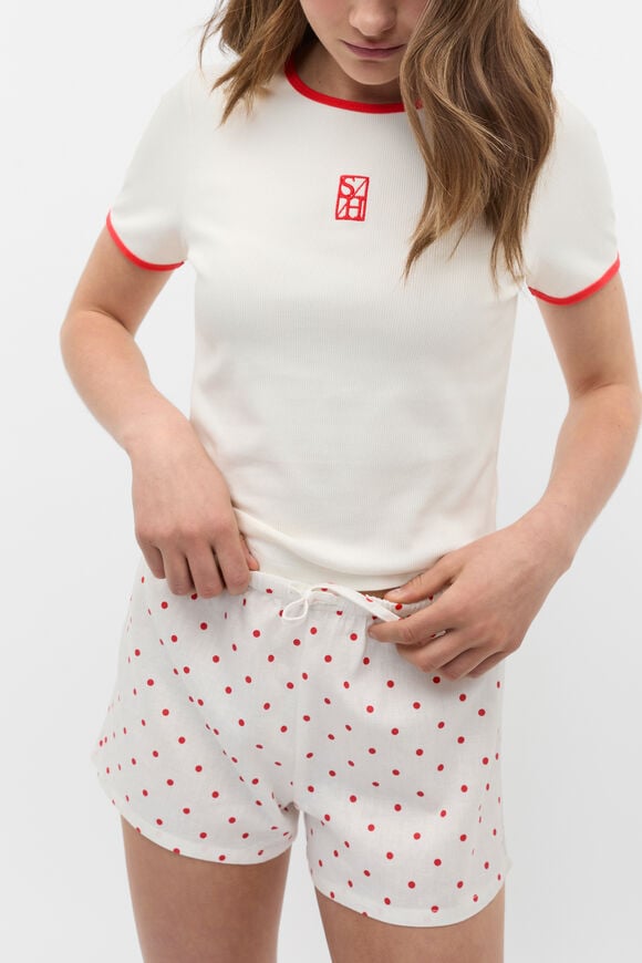 Contrast Bind Logo Tee  Canvas  hi-res