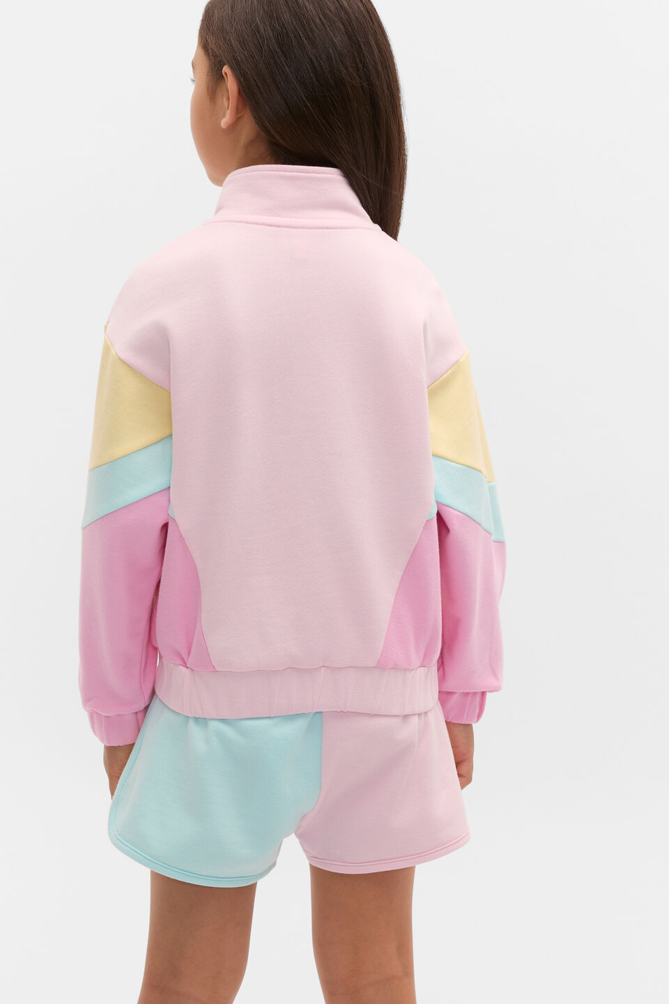 Logo Zip Through  Pink Lemonade
