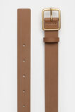 Abby Classic Leather Belt  Tan Gold  hi-res