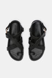 Tori Footbed Sandal  Black  hi-res