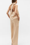 Linen Halter Top  Nougat  hi-res
