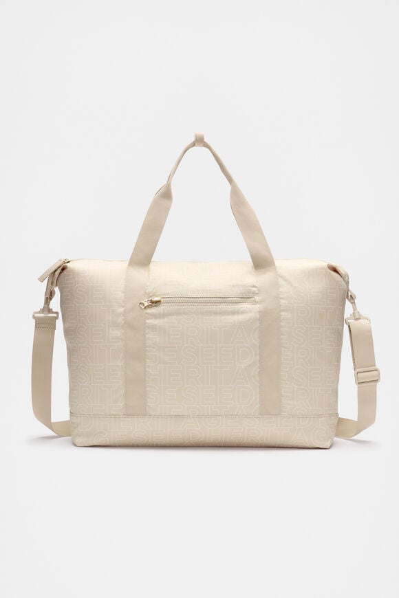 Packable Travel Tote  Latte  hi-res