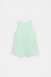 Spot Pocket Romper  Mint  hi-res