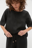 Core Linen Tee  Black  hi-res