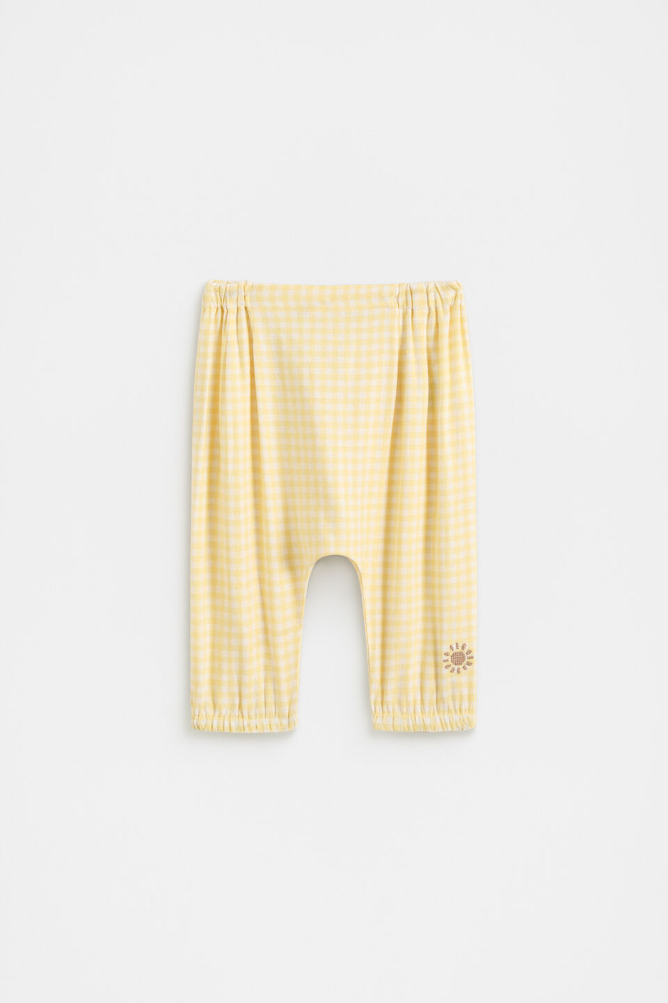 Gingham Pull On Pant  Daisy