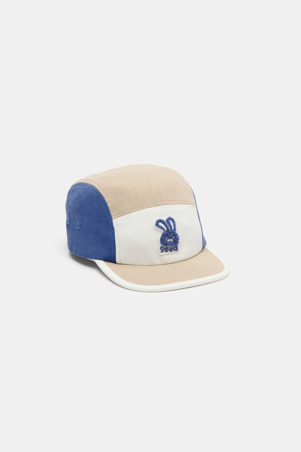 Bunny 5 Panel Cap  Blue Multi