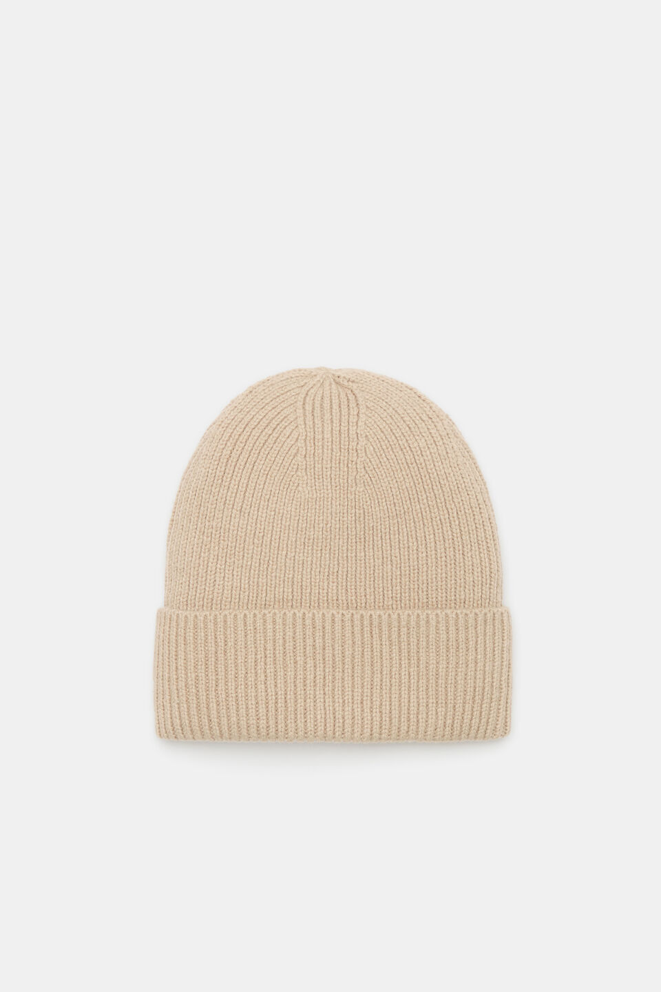 Rib Knit Beanie  Sandstone Marle