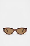 Lida Cat Eye Sunglasses  Dark Tort  hi-res