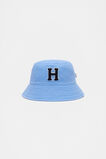 Blue Initial Bucket Hat  H  hi-res