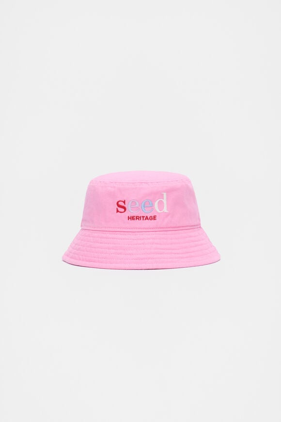 Mini Heritage Bucket Hat  Candy Pink  hi-res