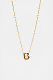 Bubble Letter Necklace  B  hi-res