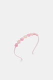 Iridescent Hearts Alice Band  Pink Lemonade  hi-res