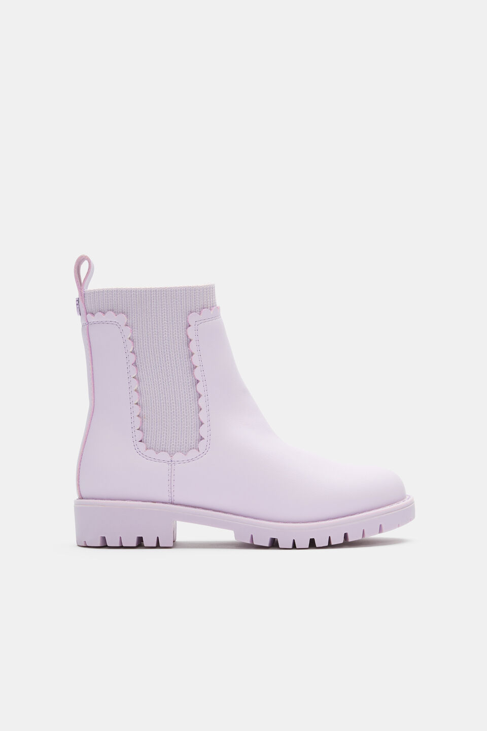 Scallop Boot  Orchid