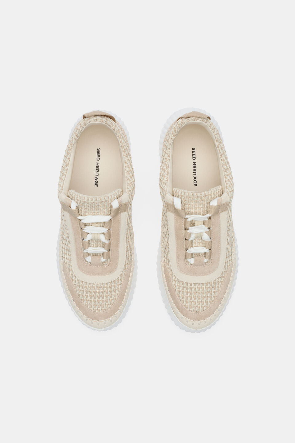 Bree Knit Sneaker  Oat