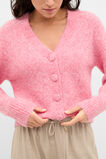 Lofty Relaxed Cardigan  Bubblegum Pink Marle  hi-res