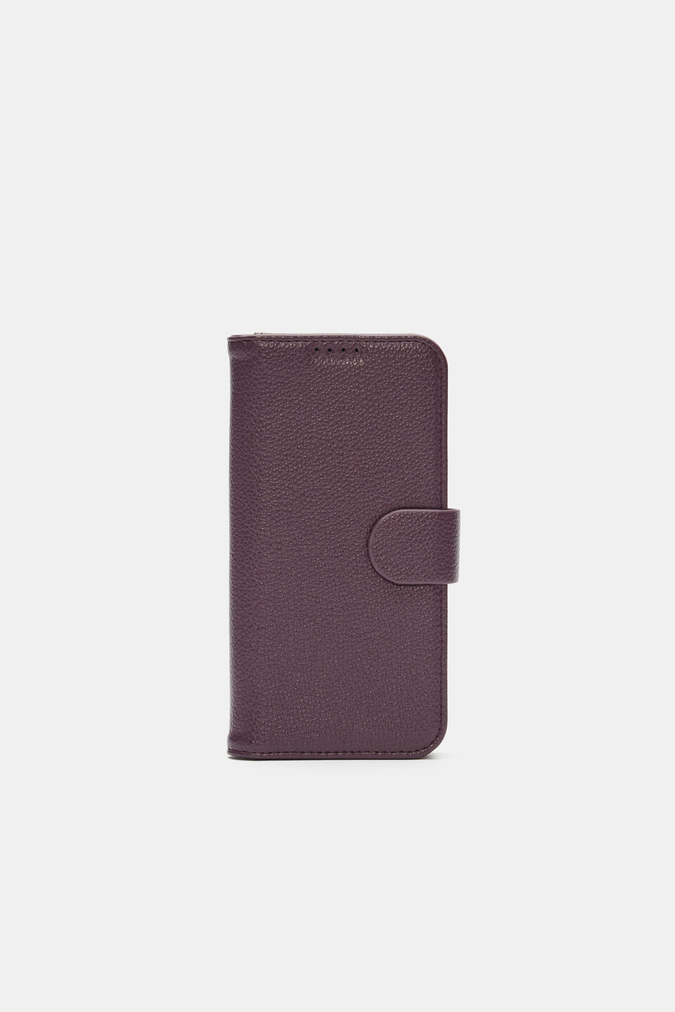 Foldable iPhone 16 Case  Plum Red
