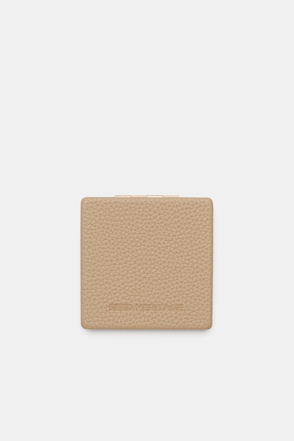 Compact Mirror  Sandstone