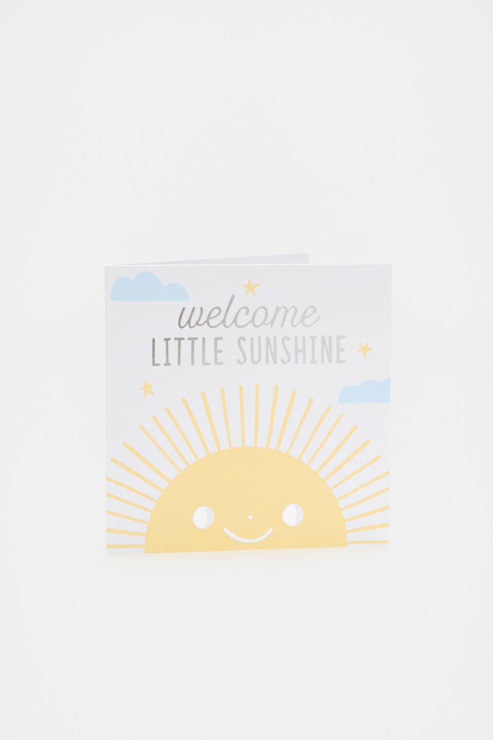 Welcome Little Sunshine Card  Multi