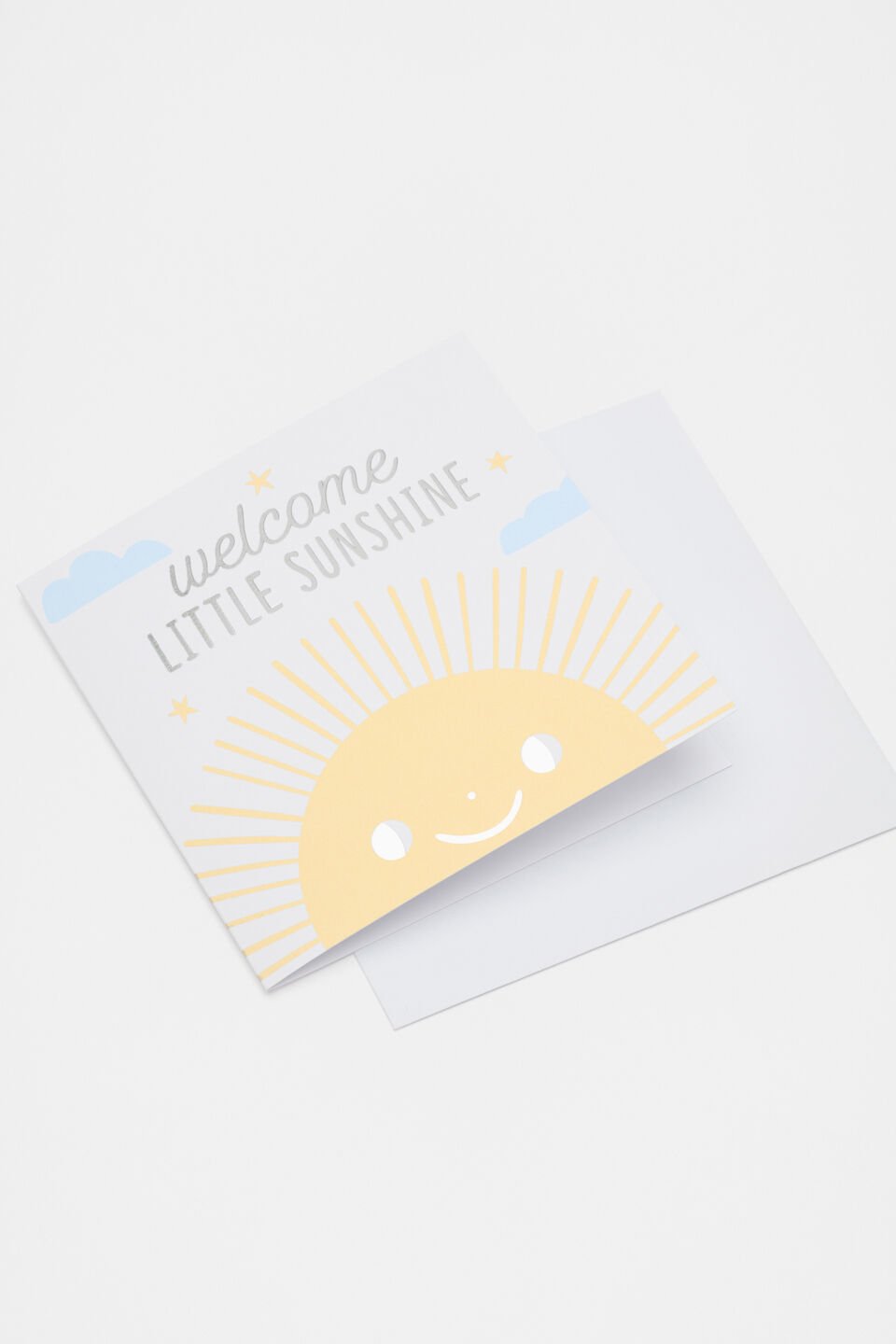 Welcome Little Sunshine Card  Multi