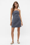 Boucle Strapless Mini Dress  Midnight Sky  hi-res