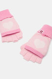 Heart Mittens  Pink Lemonade  hi-res