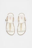 Coin Charm T Bar Sandal  Vintage Cream  hi-res