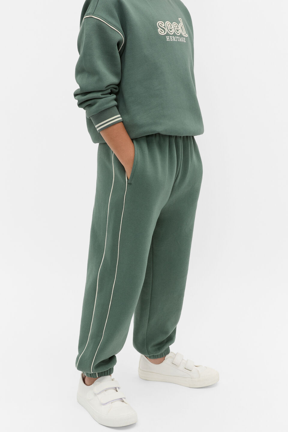 Core Logo Track Pant  Forest