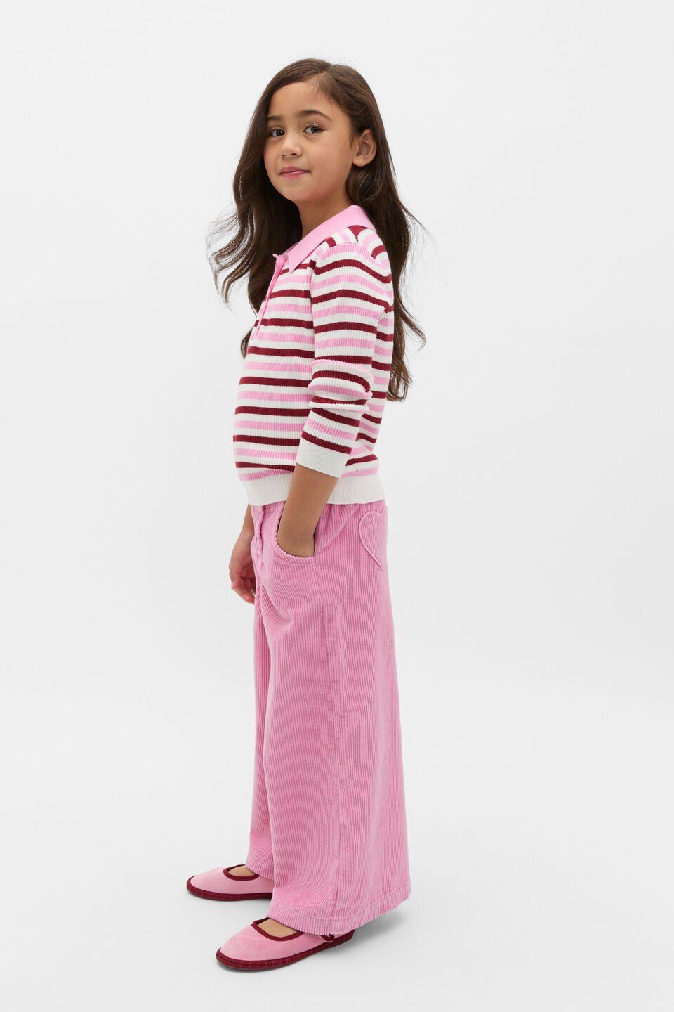 Stripe Knit Sweater  Multi