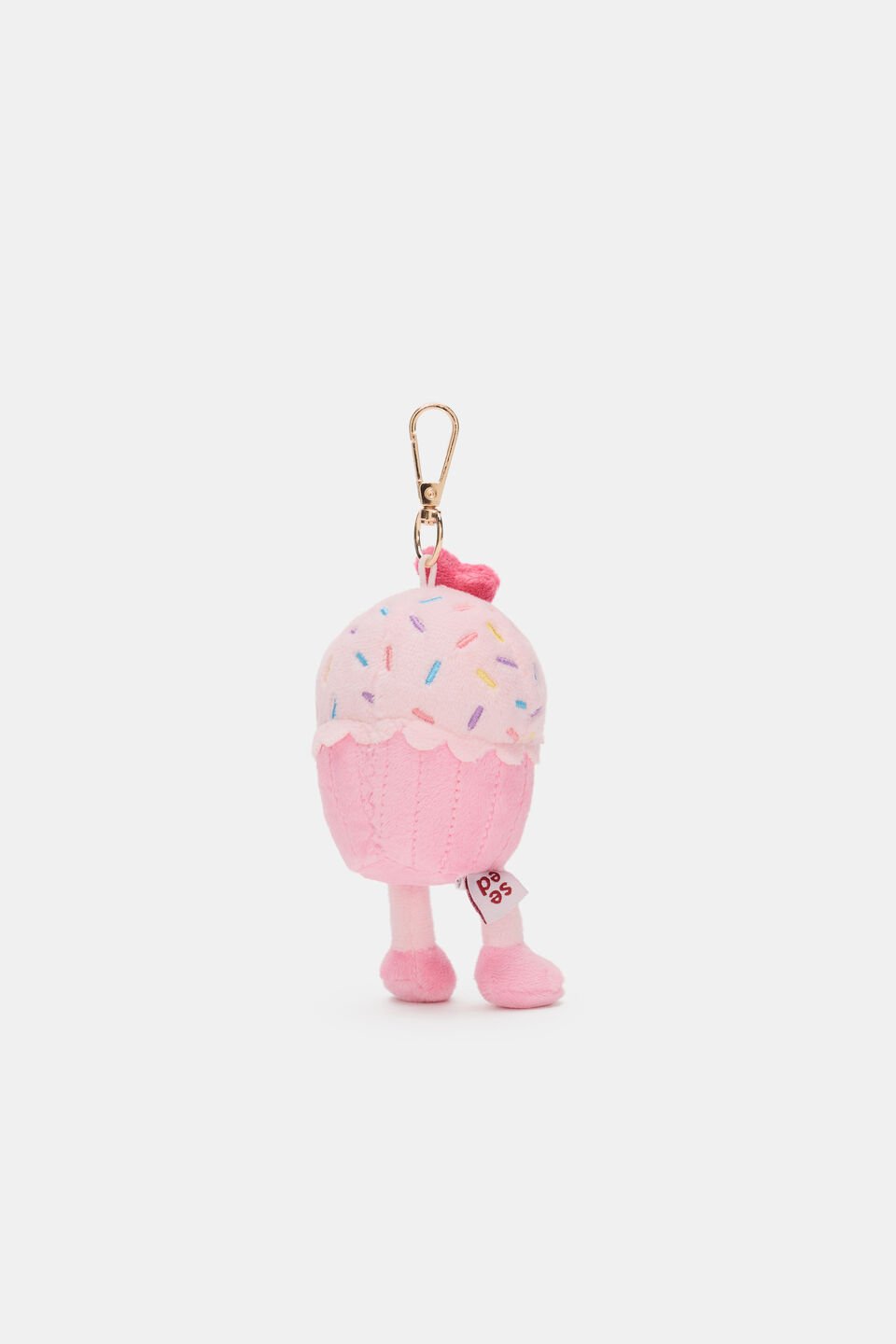 Cupcake Bag Charm  Pink Lemonade