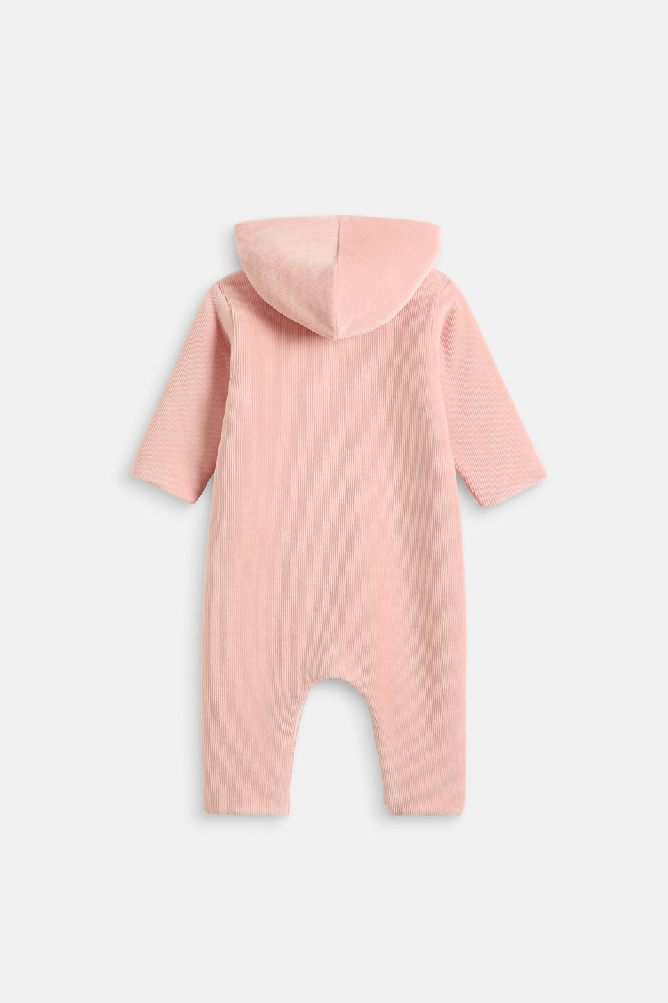 Logo Corduroy Coverall  Blush Pink