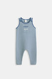 Logo Knit Overall  Navy Stripe  hi-res