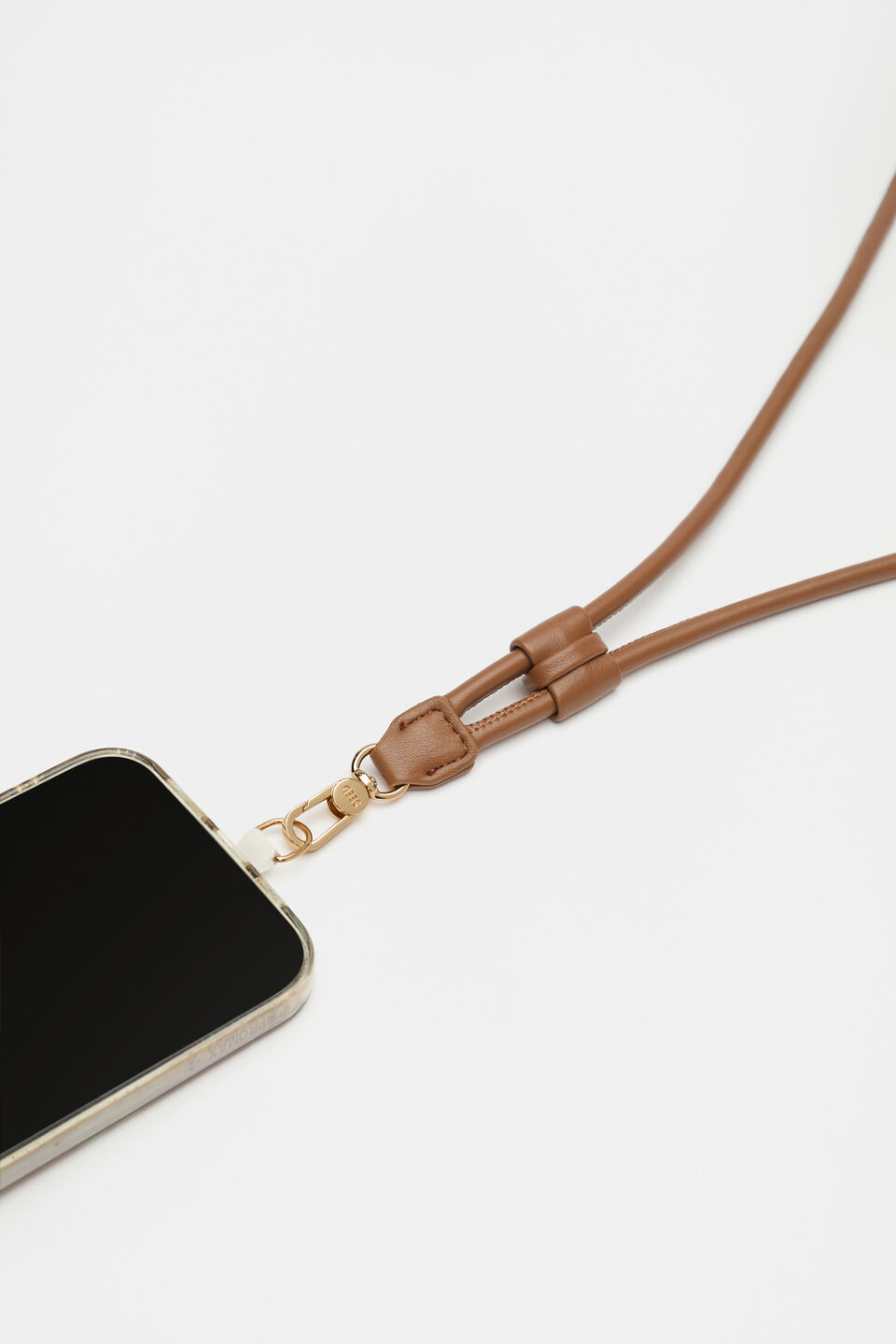 Phone Strap  Deep Tan