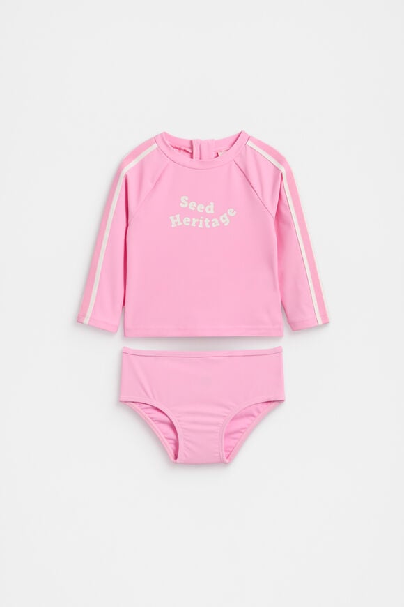 Logo Rashsuit Set  Candy Pink  hi-res