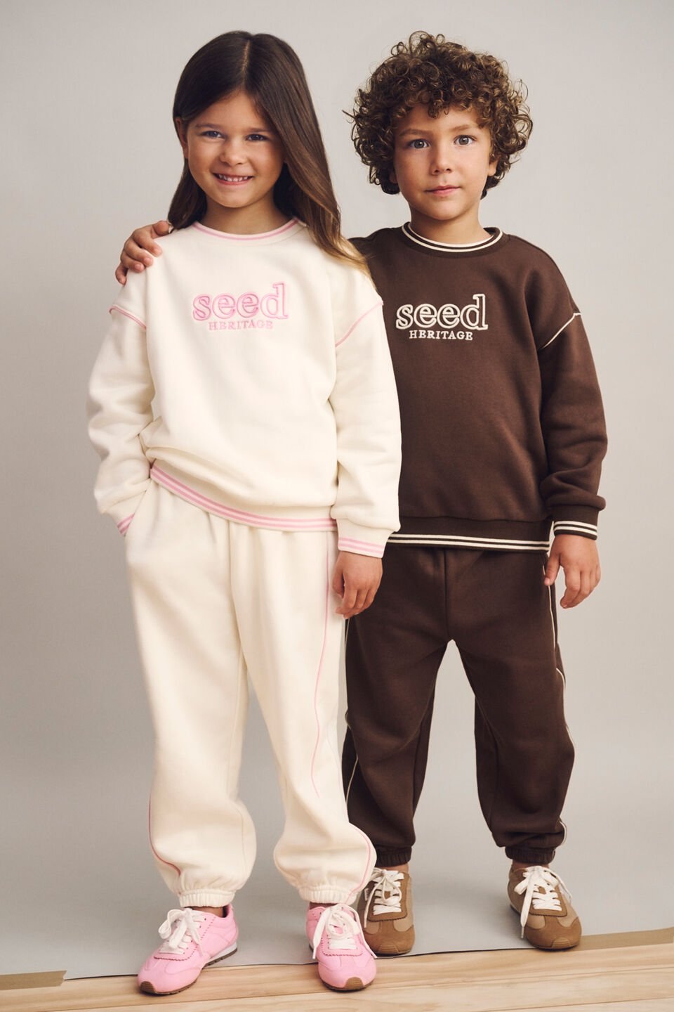 Core Logo Sweat  Classic Cream