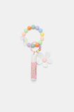 Lip Balm Keyring  Flower  hi-res