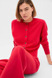 Australian Merino Relaxed Cardigan  Poppy  hi-res