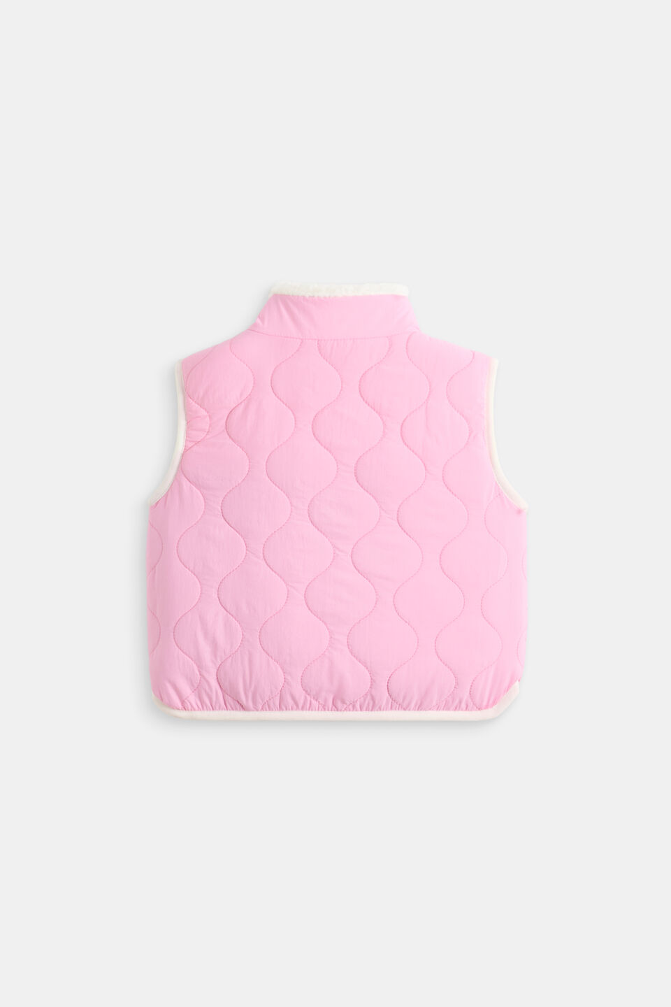 Reversible Logo Vest  Candy Pink