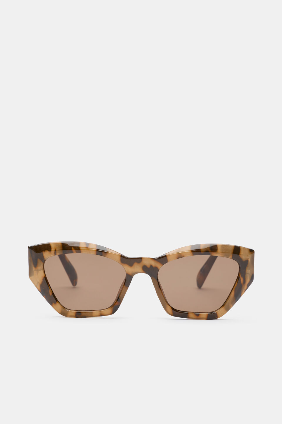 Sophia Cat Eye Sunglasses  Milky Tort
